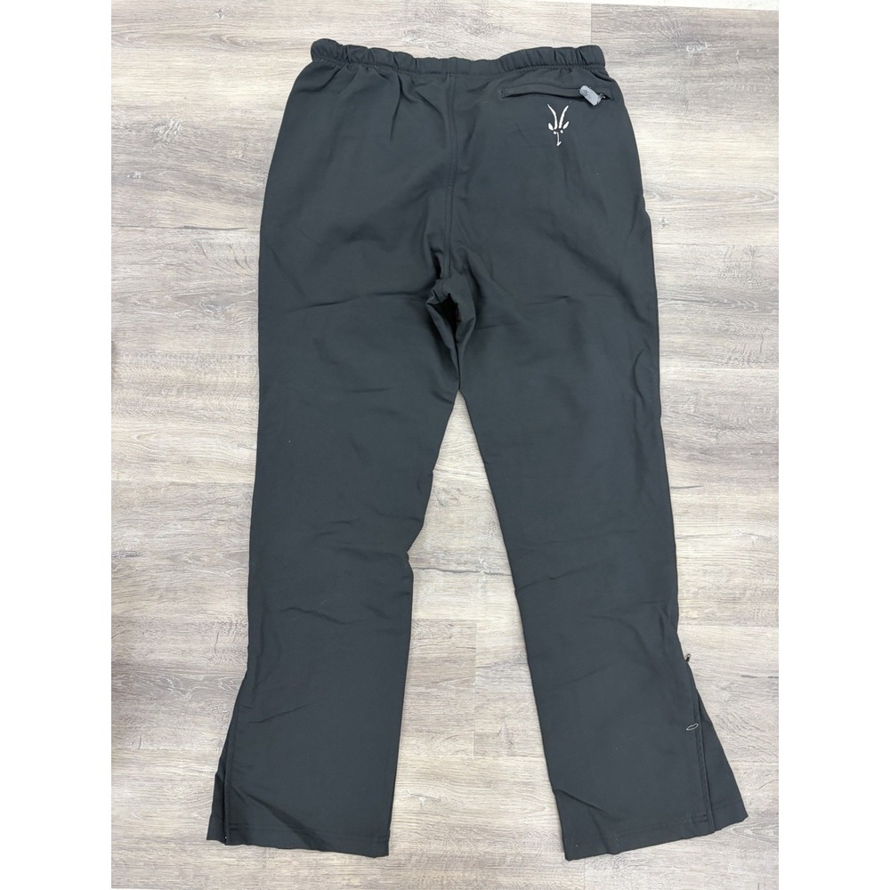 Ibex Climawool Softshell Pants Mens L Black Heavy Duty Merino Wool Nylon Flaw